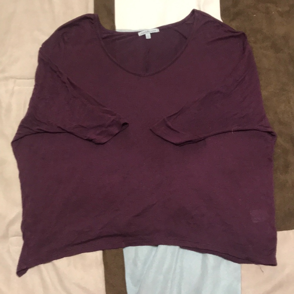 “Charolette Russe” sheer top